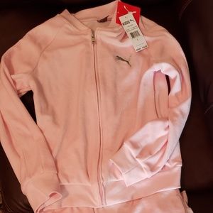 Girl's Puma Jogging Suit